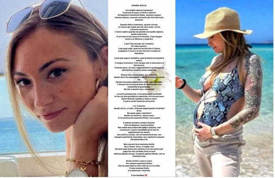 La straziante lettera del figlio di Alessandro pubblicata dalla sorella di Giulia