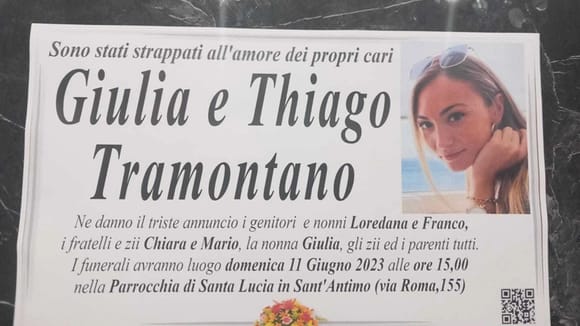 Giulia Tramontano, ecco cosa è accaduto a poche ore dai funerali