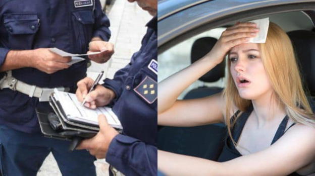 Aria condizionata in auto vietata: multe salatissime