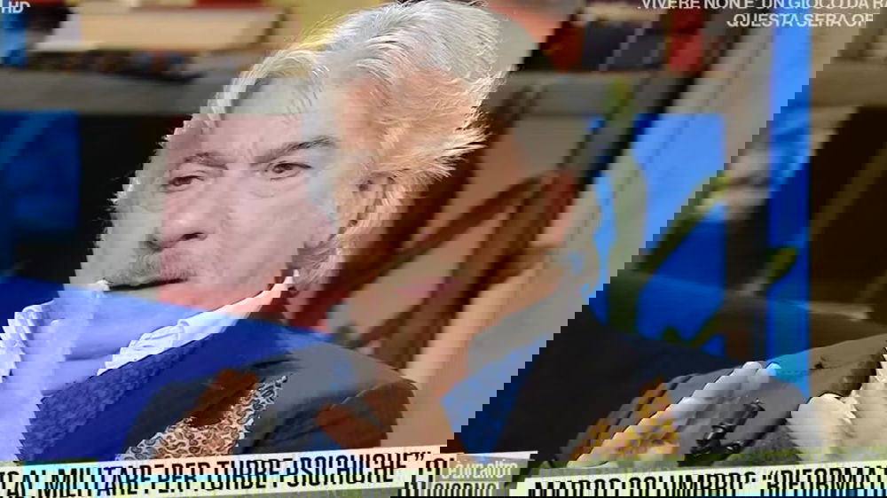Marco Columbro: Fui riformato per turbe psichiche, ma non ero pazzo ero  solo sonnambulo