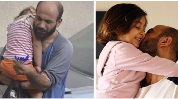 La storia del papà che vendeva penne in strada, e che grazie a una foto ha cambiato vita