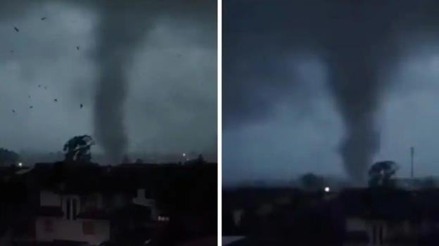 Italia, spaventoso tornado poco fa: centinaia di segnalazioni (Video)