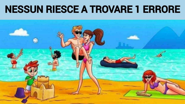 Rompicapo logico: trova l’errore nella vignetta, tutti sbagliano!