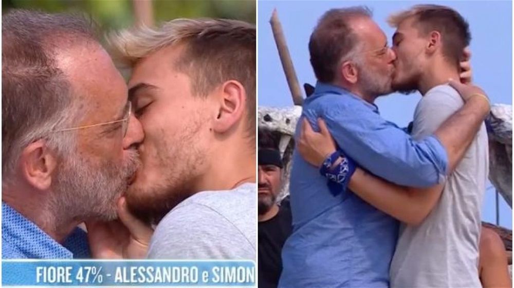 Critiche al bacio tra Cecchi Paone e Simone Antolini, ex naufraghi: Disagio e cattivo gusto