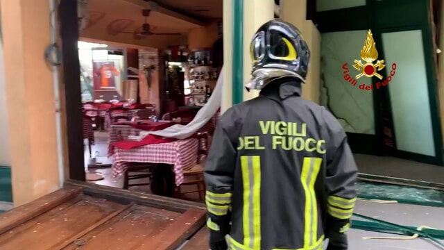 Esplode una bombola: distrutta l'osteria "Cacio e Pepe"