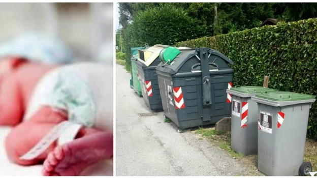 Italia, neonato abbandonato vicino ad un cassonetto dei rifiuti