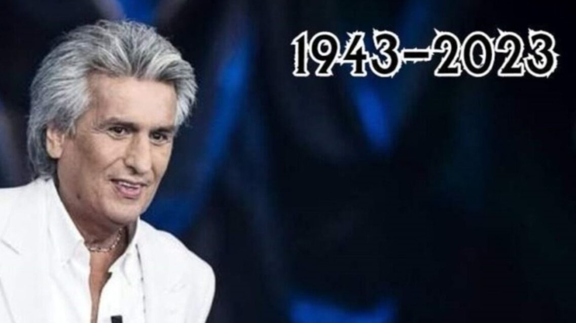 Toto Cotugno, la triste notizia sul figlio del cantante