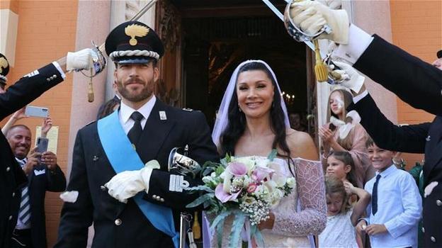 Luisa Corna e Stefano Giovino si sono sposati: i presenti alla cerimonia
