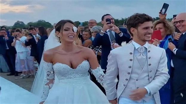 Gessica Notaro ha indossato 4 abiti per il matrimonio: il significato