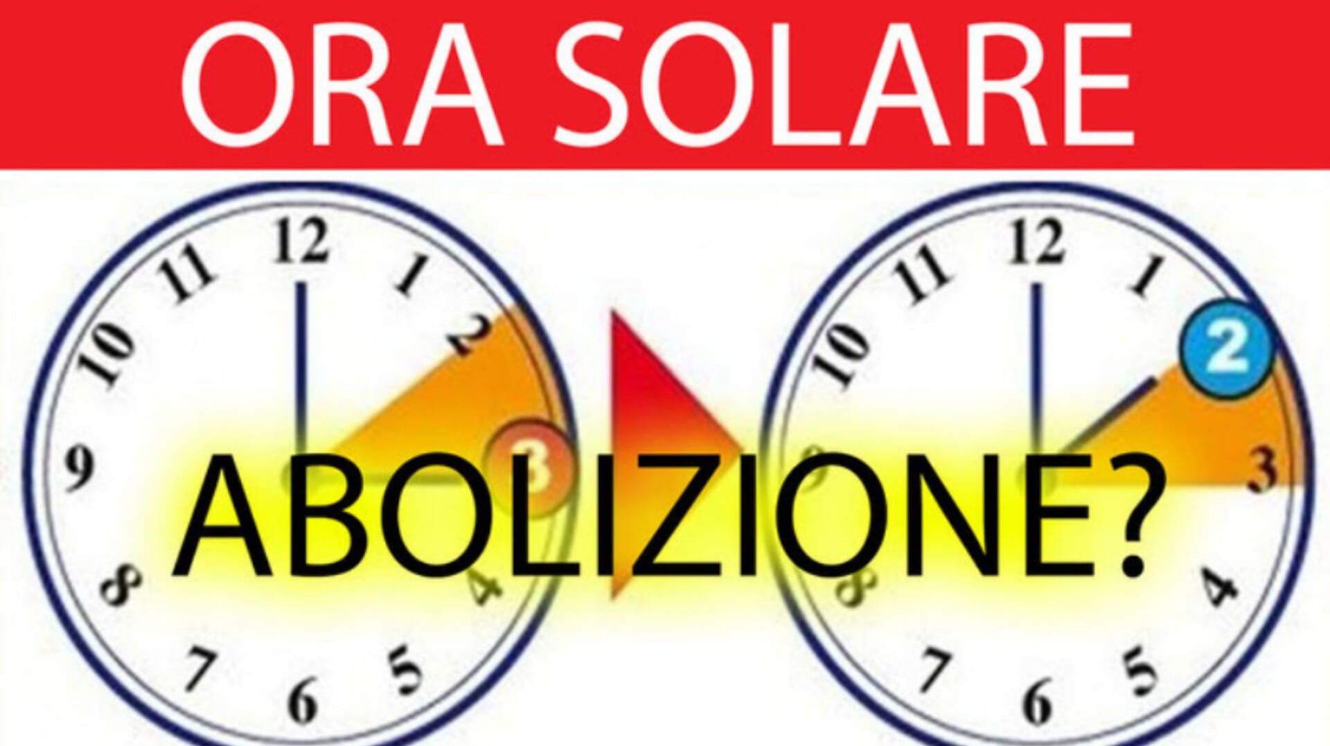 Abolizione ora Solare, tutto quello che c'è da sapere