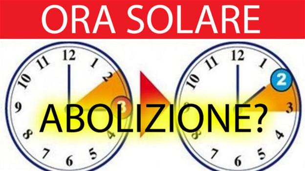 Abolizione ora Solare, tutto quello che c’è da sapere