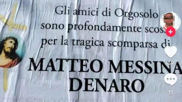 Matteo Messina Denaro, la storia del manifesto funebre
