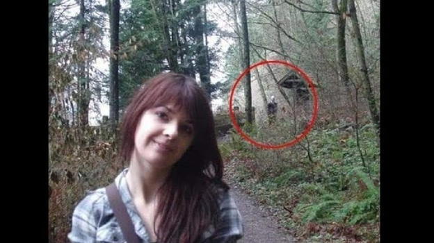 Stava scattando una foto nel bosco, quando qualcosa l’ha ridotta così