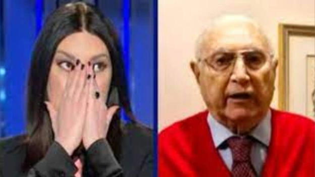 Laura Pausini in lacrime per la notizia su Pippo Baudo