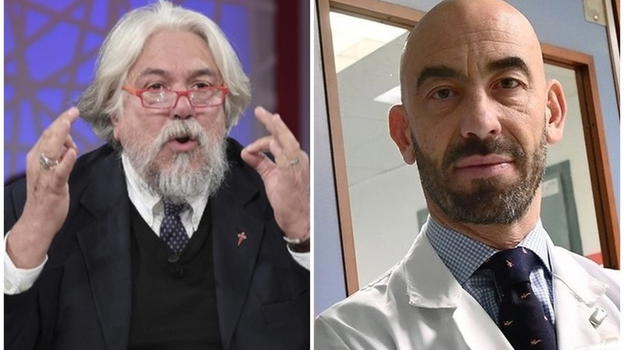 Meluzzi dopo il malore, Bassetti fa pesanti accuse