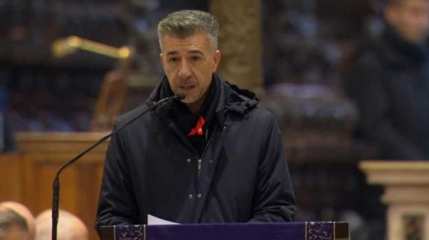 La lettera del papà di Giulia durante i funerali