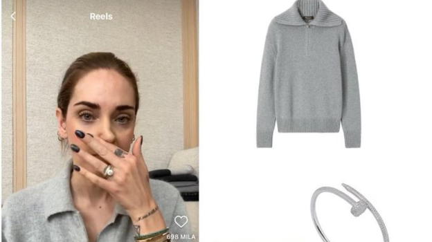 Chiara Ferragni, la scoperta sulla maglia indossata nel video