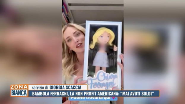 Bambola Chiara Ferragni, la no profit: "Non abbiamo ricevuto neanche un euro"