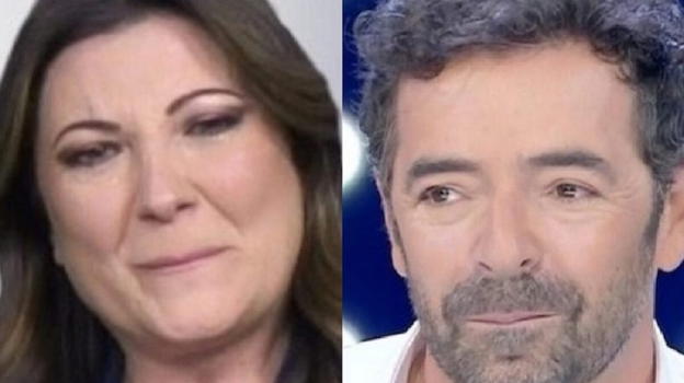 Giovanna Civitillo in lacrime parlando di Amadeus, gelo totale nello studio
