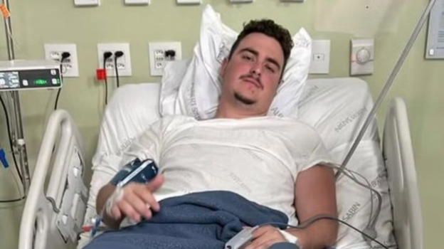 Pensa di essere stato colpito da una pietra, poi la strana scoperta in ospedale