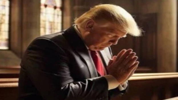 Trump pubblica questa foto e mostra un inquietante dettaglio