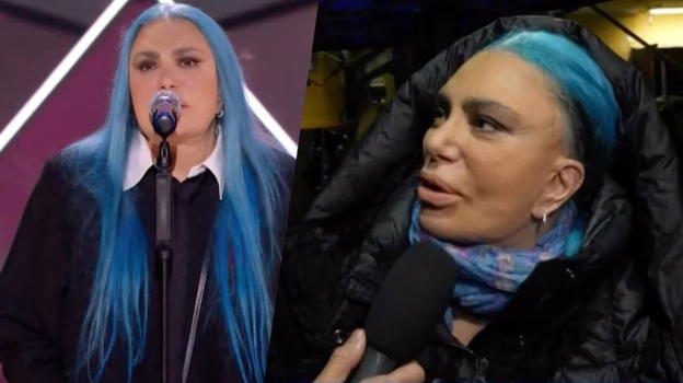 Sanremo, la reazione di Loredana Bertè quando vede il primo posto in classifica