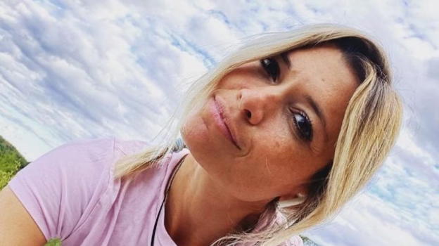 Carlotta Mantovan, vedova di Fabrizio Frizzi fotografata così