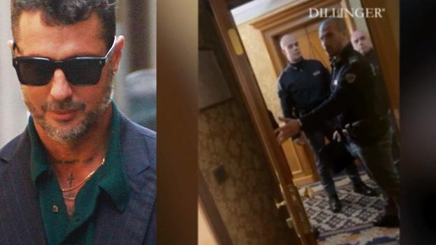 Fabrizio Corona, la polizia entra nella sua stanza alle 3 del mattino