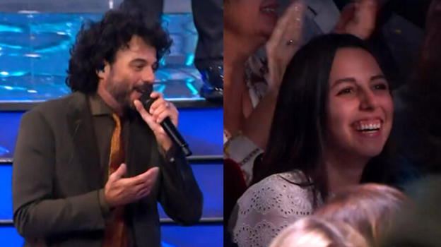 Sanremo, la figlia di Renga si presenta con il fidanzato: la sua reazione