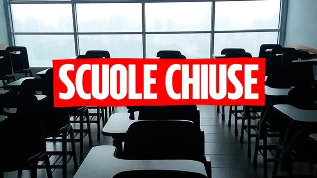 Scuole chiuse di ogni ordine e grado martedi 27 febbraio: firmata l’ordinanza