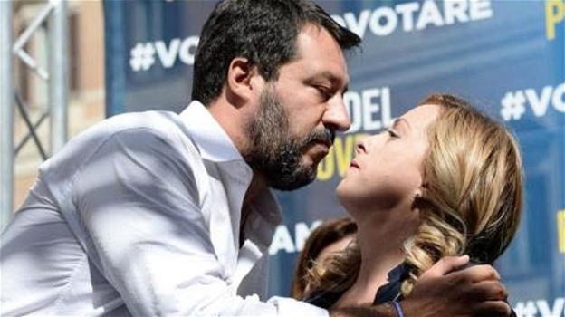 Furiosa lite tra Matteo Salvini e Giorgia Meloni