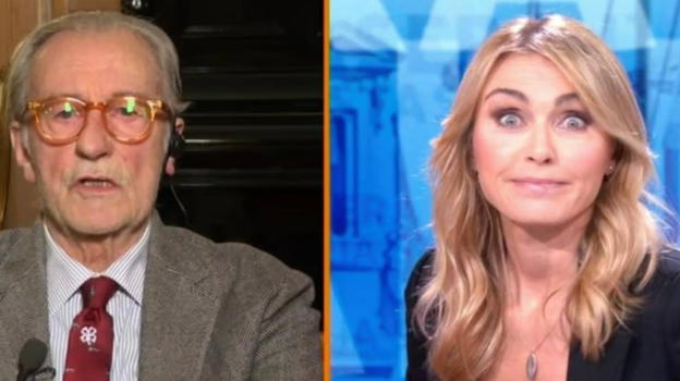 “Io non la penso così!”. Vittorio Feltri, il commento in diretta Tv