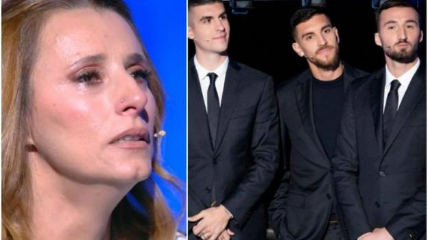 C’è Posta per Te, Pellegrini, Cristante e Mancini regalano un assegno a Gabriele e Ilenia