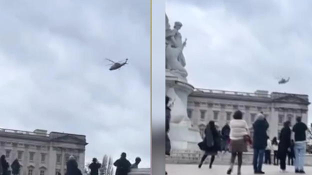 "Re Carlo è deceduto?": spunta il video di un elicottero