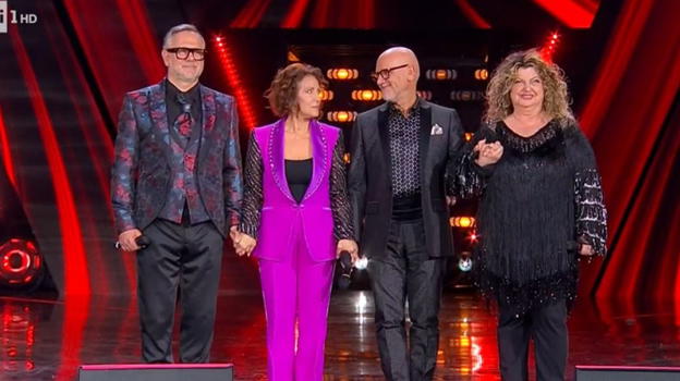 “Hai vinto tu!” The voice senior l’annuncio di Antonella Clerici a fine serata