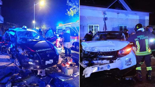 Uno schianto tremendo, perdono la vita due carabinieri