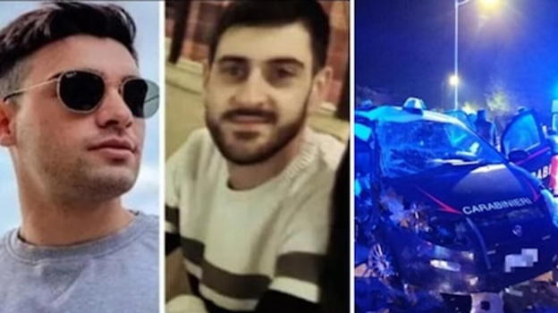 Ecco chi sono i 2 carabinieri deceduti nello schianto