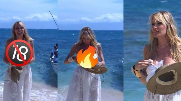 Elonoire Casalegno, si è visto tutto mentre era in diretta dall’isola