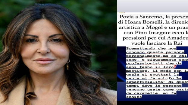 Amadeus lascia la Rai, lo sfogo di Sabrina Ferilli che non si tiene