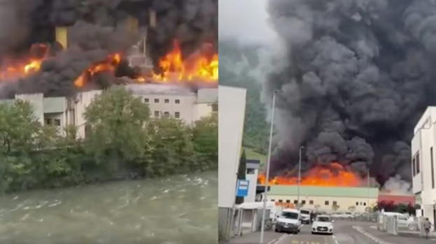 Italia, incendio devasta tutto: evacuata una scuola