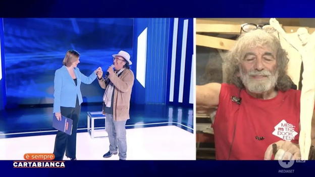 Cartabianca, Corona non smette di parlare e Al Bano lo zittisce