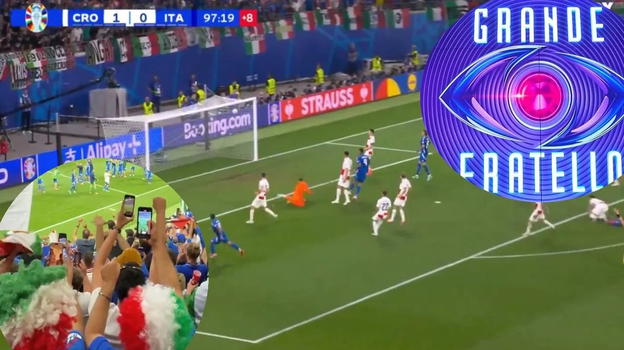 Bestemmie e insulti durante la partita tra Italia Croazia