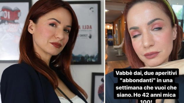 Andrea Delogu in condizioni critiche in pronto soccorso