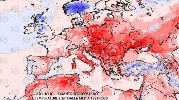 Il gran caldo ha le ore contate: tornano pioggia e freddo