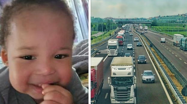 Bimbo di un anno trovato a gattonare in autostrada: "Era lì da giorni…"