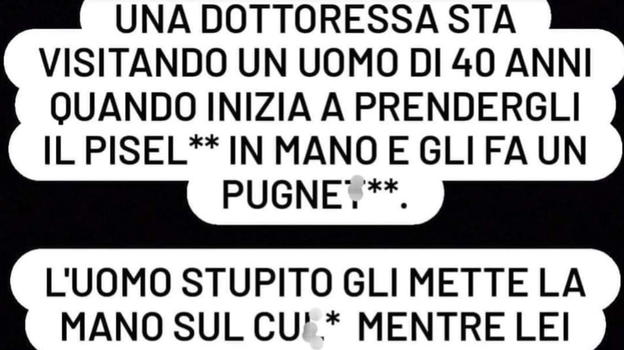 Dottoressa sta visitando un uomo di 40 anni ed accade l’impensabile