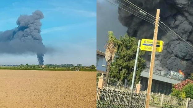 Spaventoso incendio in Italia. L’appello: "Non uscite di casa"