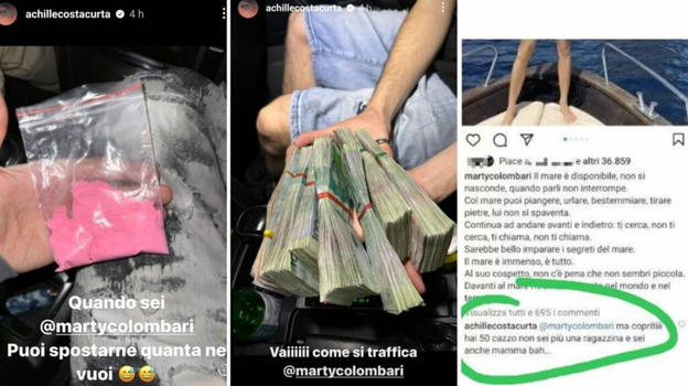 Martina Colombari, il figlio bloccato dalla Polizia