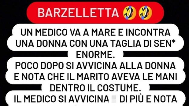 Un medico va a mare e incontra una donna