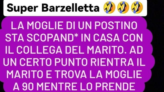La moglie di un postino è a casa, ed accade l’impensabile